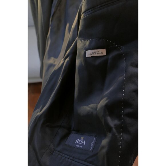 Joseph Abboud Black Wool Suit – 40L Jacket 36R Pants - Picture 5 of 16